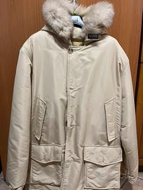 Giubotto beige Woolrich da uomo