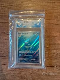 carta Pokémon gradata con errore di stampa
