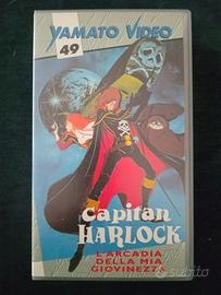 CAPITAN HARLOCK VHS L'arcadia della mia giovinezza
