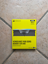 CORSAIR VENGEANCE RGB DDR5 32GB 6000MHz (2x16gb)