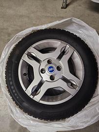Set gomme e cerchi originali Fiat Panda 4x4 169