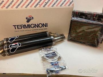 Termignoni omologati a 45° per monster s4r/s