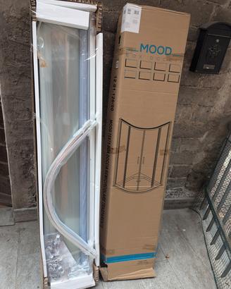 Box doccia semicircolare in cristallo