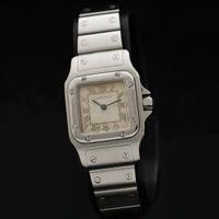 Cartier Santos Galbee lady steel ref 9057930