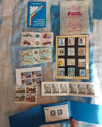 Lotto 36 francobolli vintage da collezione 