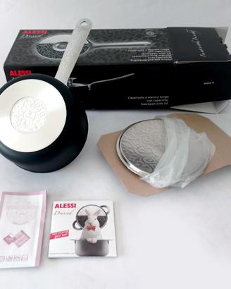 Pentola Alessi Dressed 16 cm nuova acciaio inox