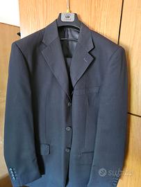 Abito uomo sartoriale grigio vestito completo