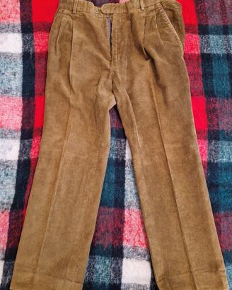 Pantaloni in velluto a coste Salvatore Ferragamo