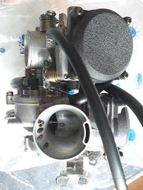 Coppia carburatori Keihin Cvk 36 per motori a V 90