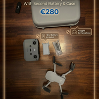 DJI Mini 4K + 2ª Batteria + Custodia | Come Nuovo