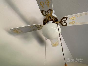 Ventilatore da soffitto con luce
