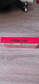 TDK - D90 -NASTRO AUDIOCASSETTA ORIGINALE -