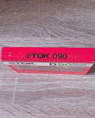 TDK - D90 -NASTRO AUDIOCASSETTA ORIGINALE -