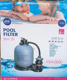 kit filtraggio acqua piscina grandi dimensioni