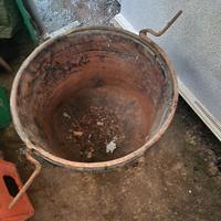 Paiolo grande in rame