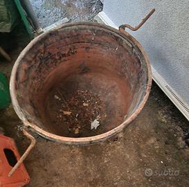 Paiolo grande in rame