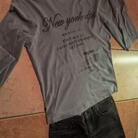 Maglia Blauer Maniche M e Jeans Melting pot 44