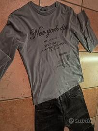 Maglia Blauer Maniche M e Jeans Melting pot 44