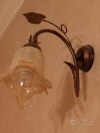 Lampadario con applique