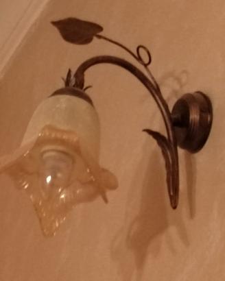 Lampadario con applique