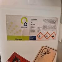 Metanolo in latte da 25 litri