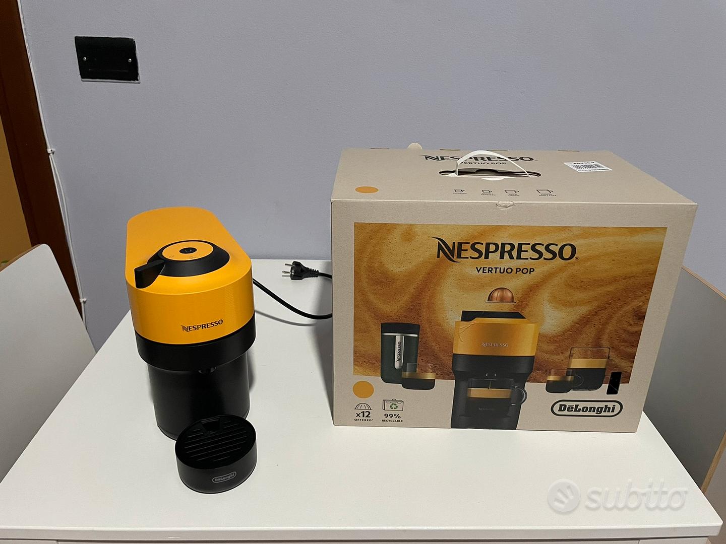 Macchina del caffè Nespresso Vertuo pop - Elettrodomestici In vendita a  Piacenza