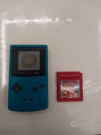gameboy color nintendo pokemon rosso 