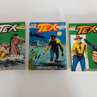 Tex fumetti lotto da 3