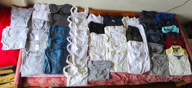 Mega Lotto 60 Magliette Uomo L/M/XL