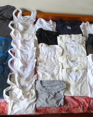 Mega Lotto 60 Magliette Uomo L/M/XL