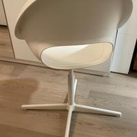 Sedia regolabile in altezza, piedini antiscivolo