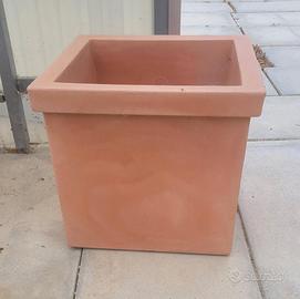 vaso quadro in resina