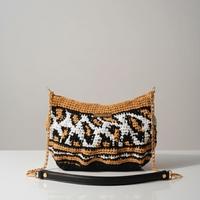 Borsa Crochet Leopardata Handmade uncinetto