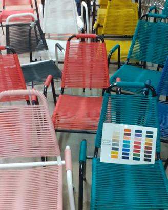 sedia bar anni 60 spaghetto vintage
