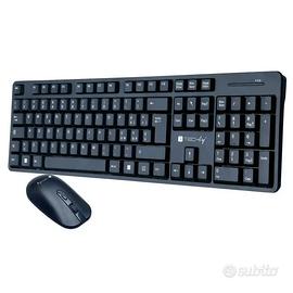 Tastiera e Mouse Wireless senza fili - NUOVO