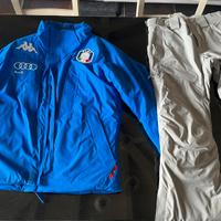 Tuta sci Kappa autografata Federica Brignone