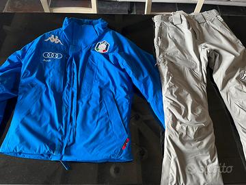 Tuta sci Kappa autografata Federica Brignone