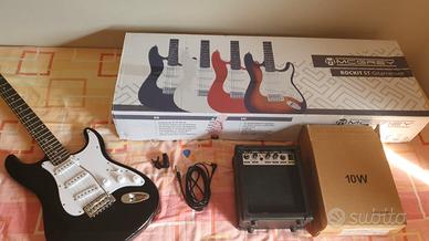 mcgrey chitarra elettrica e amplificatore 