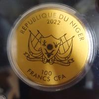 Niger oro 100 franchi 