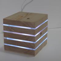 Cubo luminoso multicolor