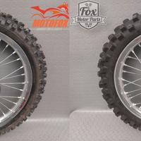 COPPIA RUOTE SUZUKI RMZ CERCHI 21 19 perfetti
