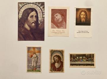 Stock lotto 6 santini Gesù vintage misti