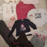 Lotto stock abbigliamento bambina 4 anni