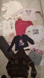 Lotto stock abbigliamento bambina 4 anni