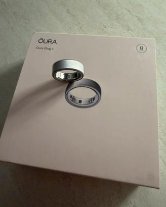 Oura Ring 4 Brushed Silver - Smart Ring