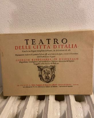 Libro “TEATRO Delle città d’Italia”