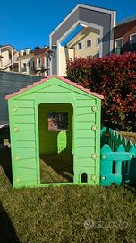 Casetta da giardino per bambini 