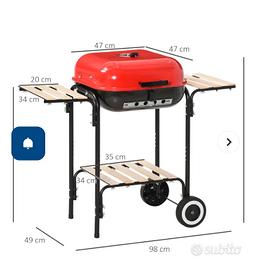 barbecue a carbonella 