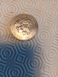 Medaglia commemorativa matrimonio Carlo e Diana