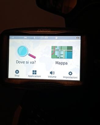 Navigatore Garmin Zūmo per Honda Goldwing 
